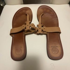 Lightly worn Tory Burch sandals. Very lightly worn, great quality and leather.